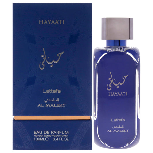 Hayaati - Al Maleky by Lattafa for Men - 3.4 oz EDP Spray