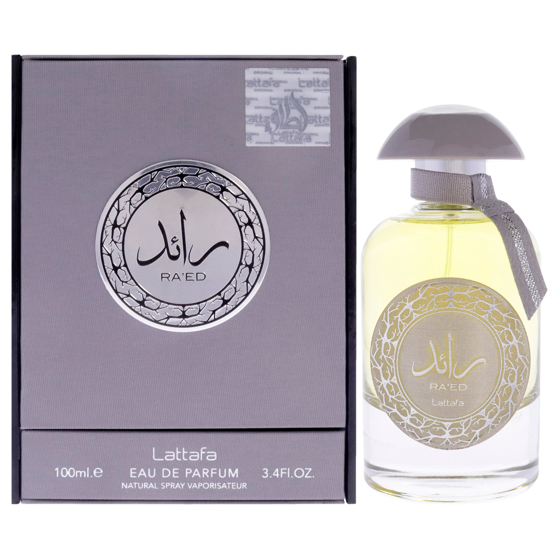 Raed - Silver by Lattafa for Unisex - 3.4 oz EDP Spray