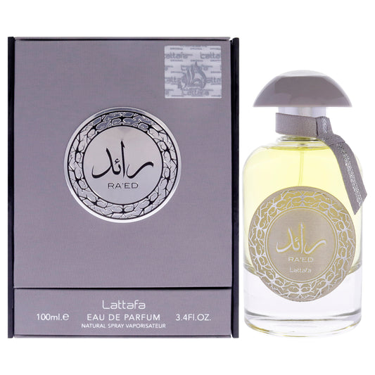 Raed - Silver by Lattafa for Unisex - 3.4 oz EDP Spray