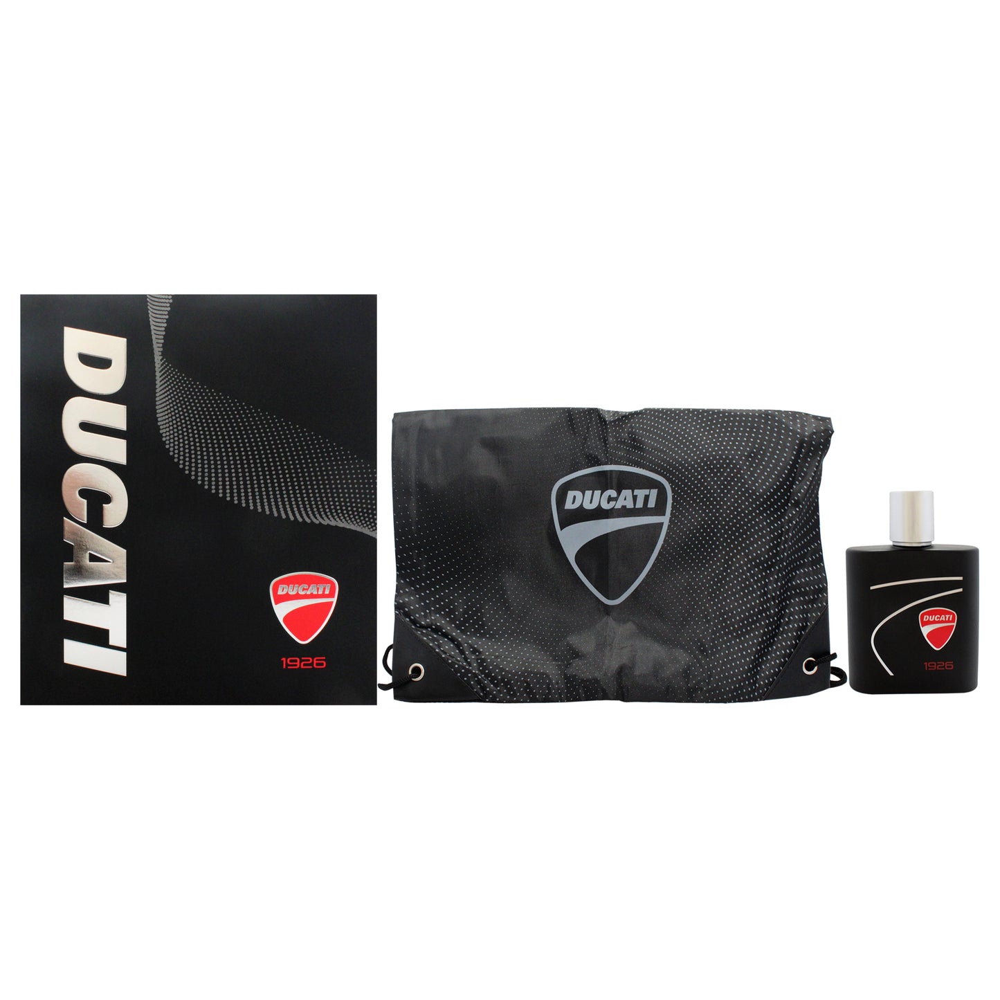 1926 by Ducati for Men - 2 Pc Gift Set 1.7oz EDT Spray, Drawstring Backpack