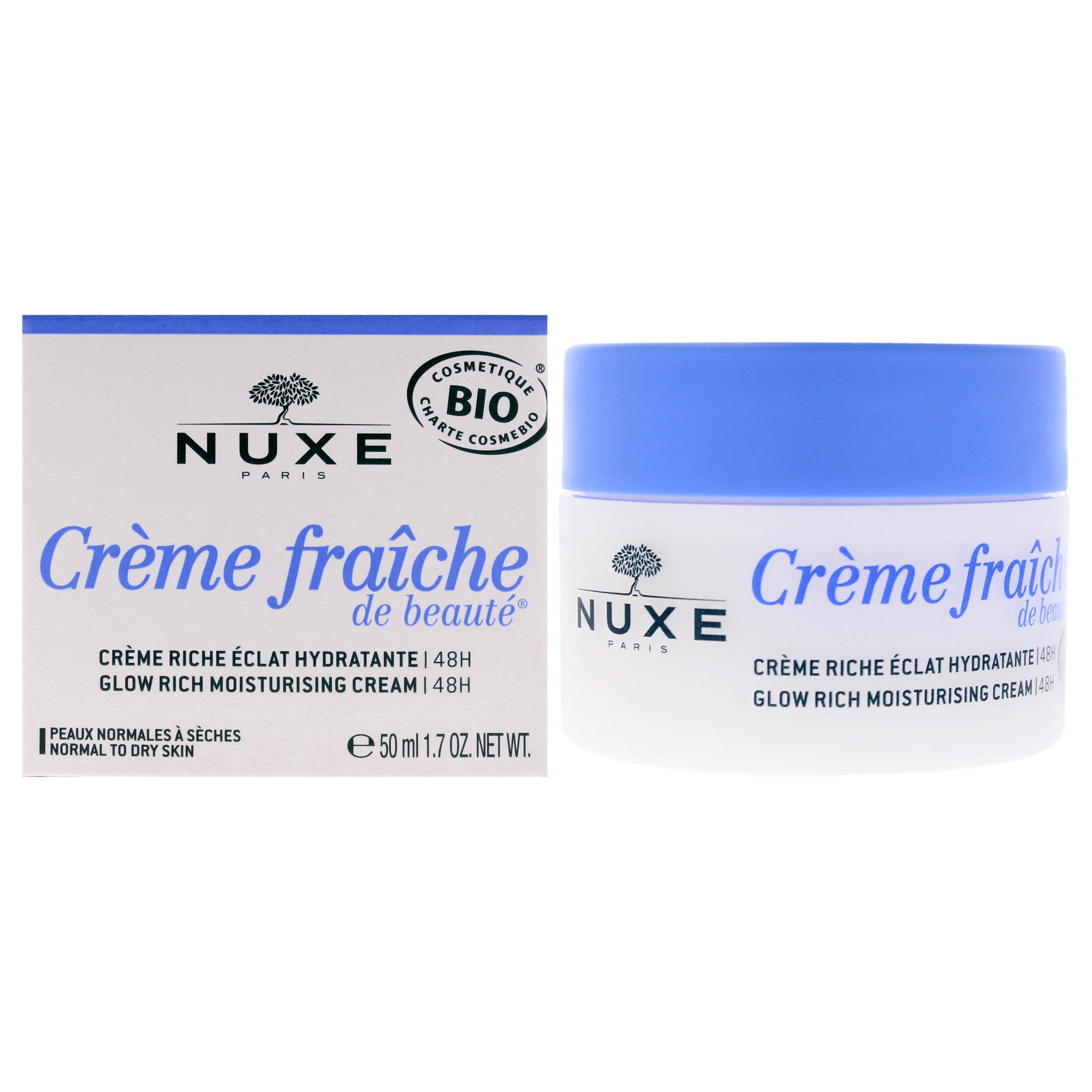 Glow Rich Moisturising Cream 48H by Nuxe for Women - 1.7 oz Cream