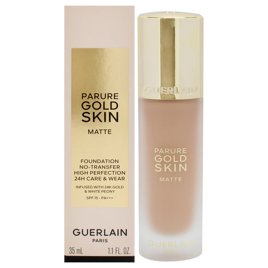 Parure Gold Skin Matte 24H Wear No-Transfer Foundation SPF 15 - 3N Neutral 1.1 oz Foundation