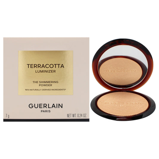 Terracotta Luminizer The Shimmering Powder - 01 Warm Gold by Guerlain for Women - 0.24 oz Powder
