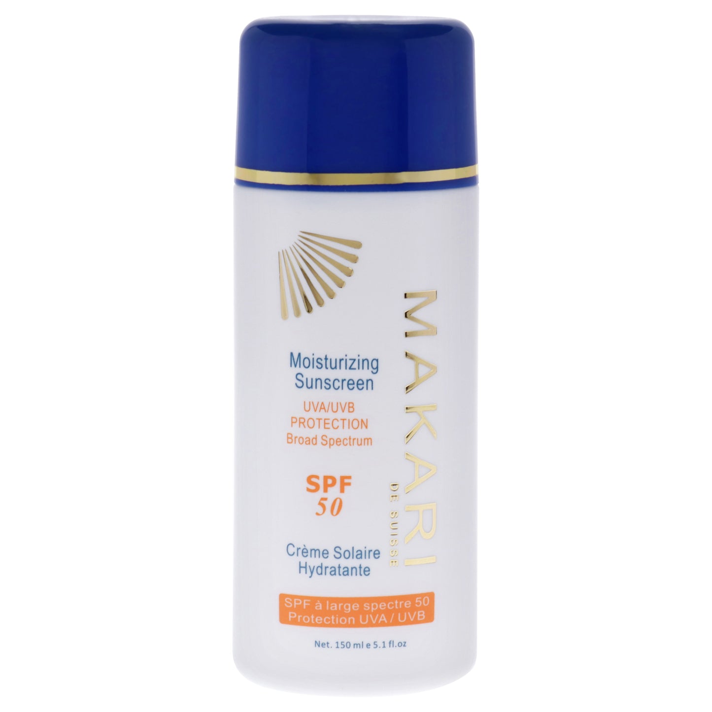 Moisturizing Sunscreen SPF 50 by Makari for Women - 5.1 oz Sunscreen