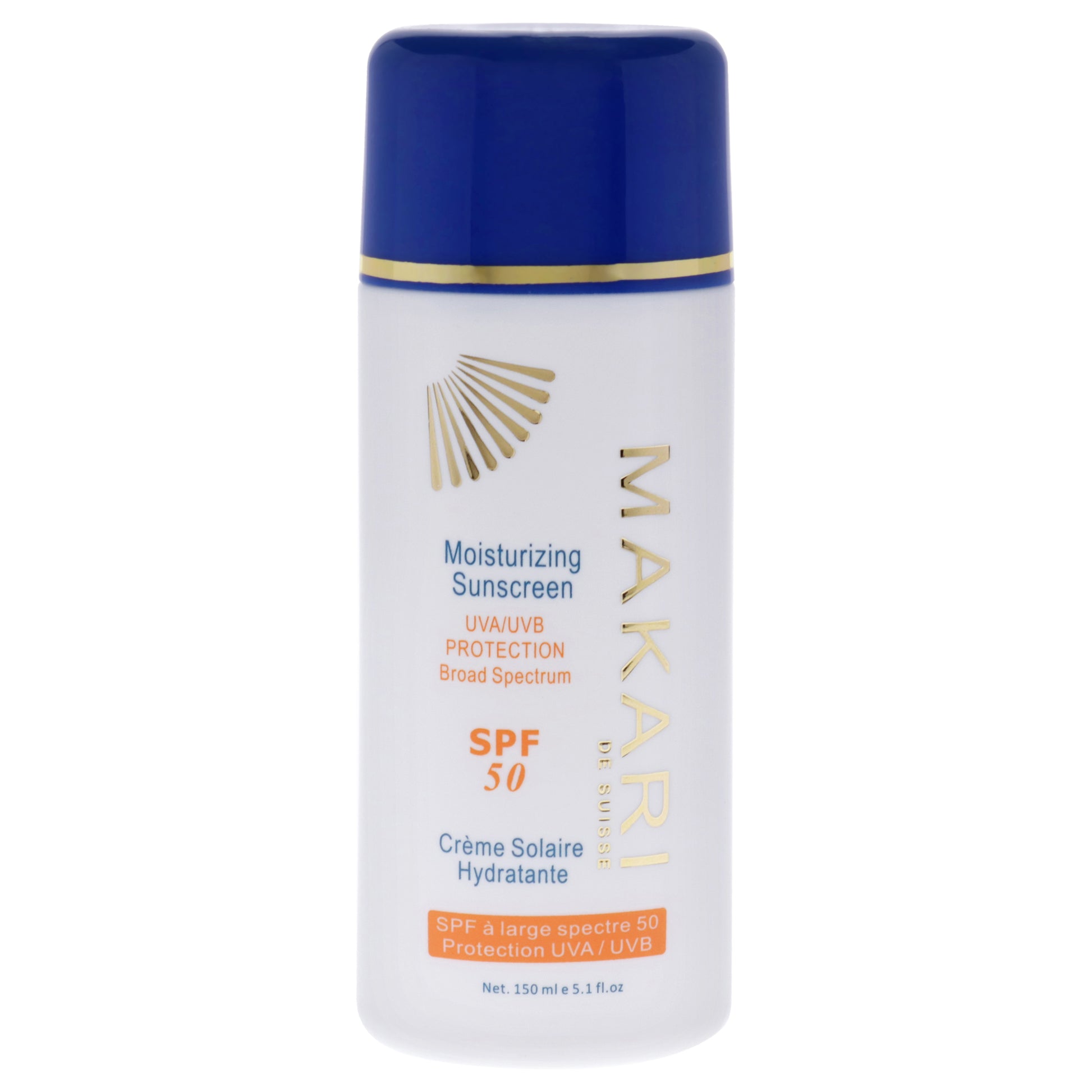 Moisturizing Sunscreen SPF 50 by Makari for Women - 5.1 oz Sunscreen