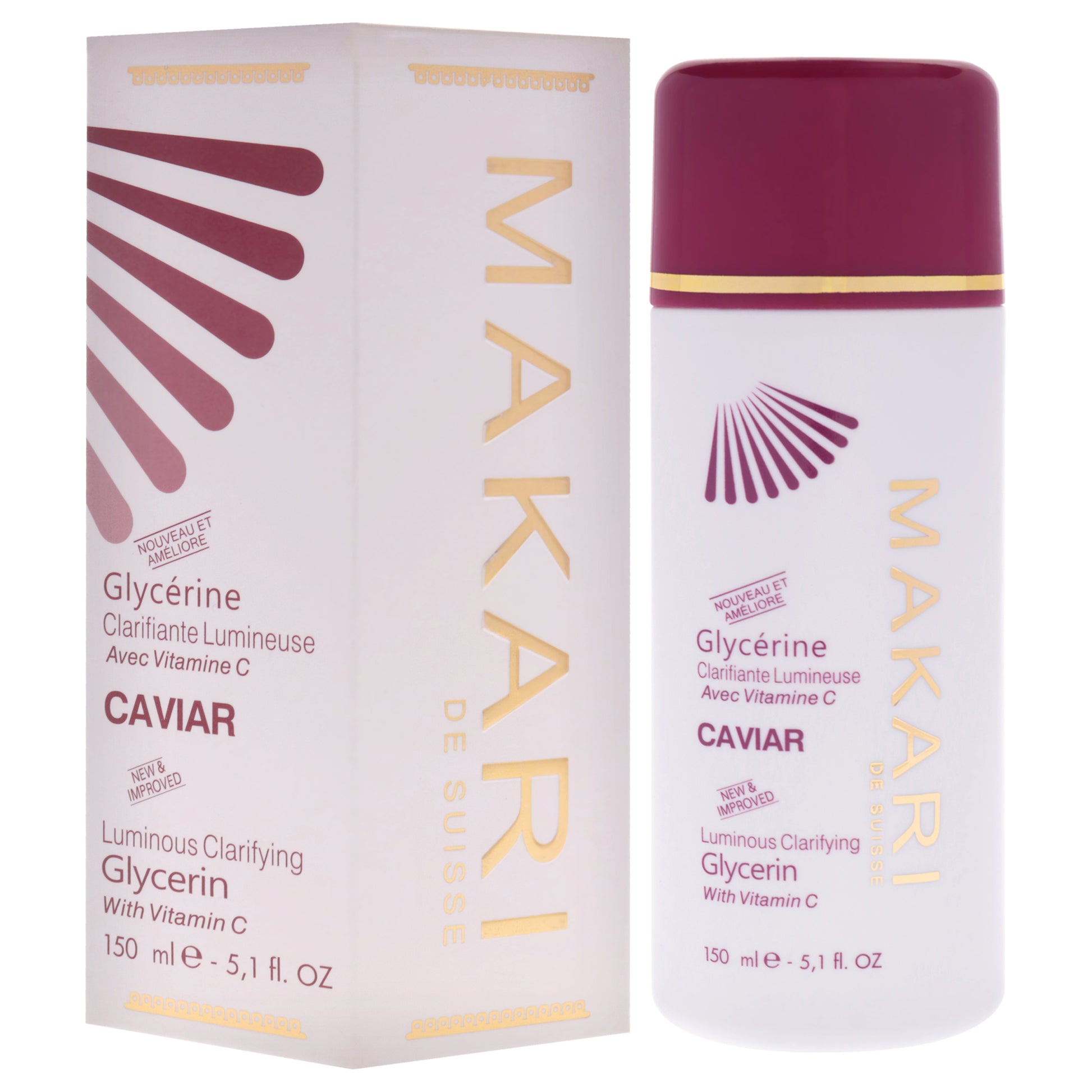 Caviar Luminous Clarifying Glycerin by Makari for Women - 5.1 oz Cream