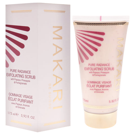 Pure Radiance Exfoliating Scrub by Makari for Women - 5.92 oz Scrub