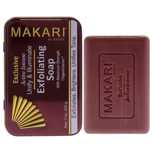 Exclusive Active Intense Exfoliating Soap by Makari for Women - 7 oz Soap