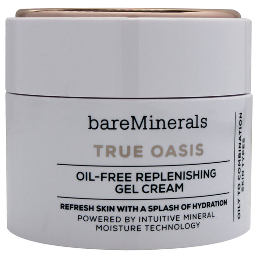 True Oasis Oil-Free Replenishing Gel Cream by bareMinerals for Unisex - 1.7 oz Cream (Tester)