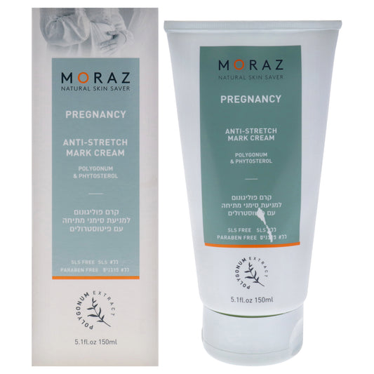 Pregnancy Anti-Stretch Mark Cream by Moraz for Women - 5.1 oz Cream