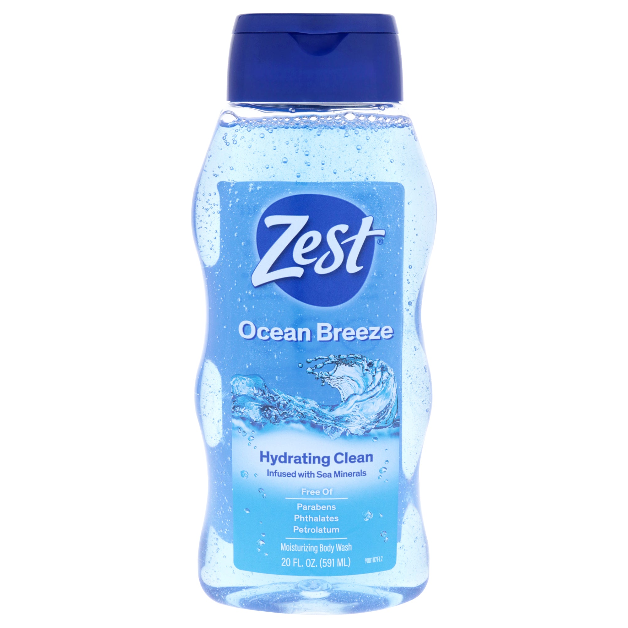 Moisturinzing Body Wash - Ocean Breeze by Zest for Women - 20 oz Body Wash