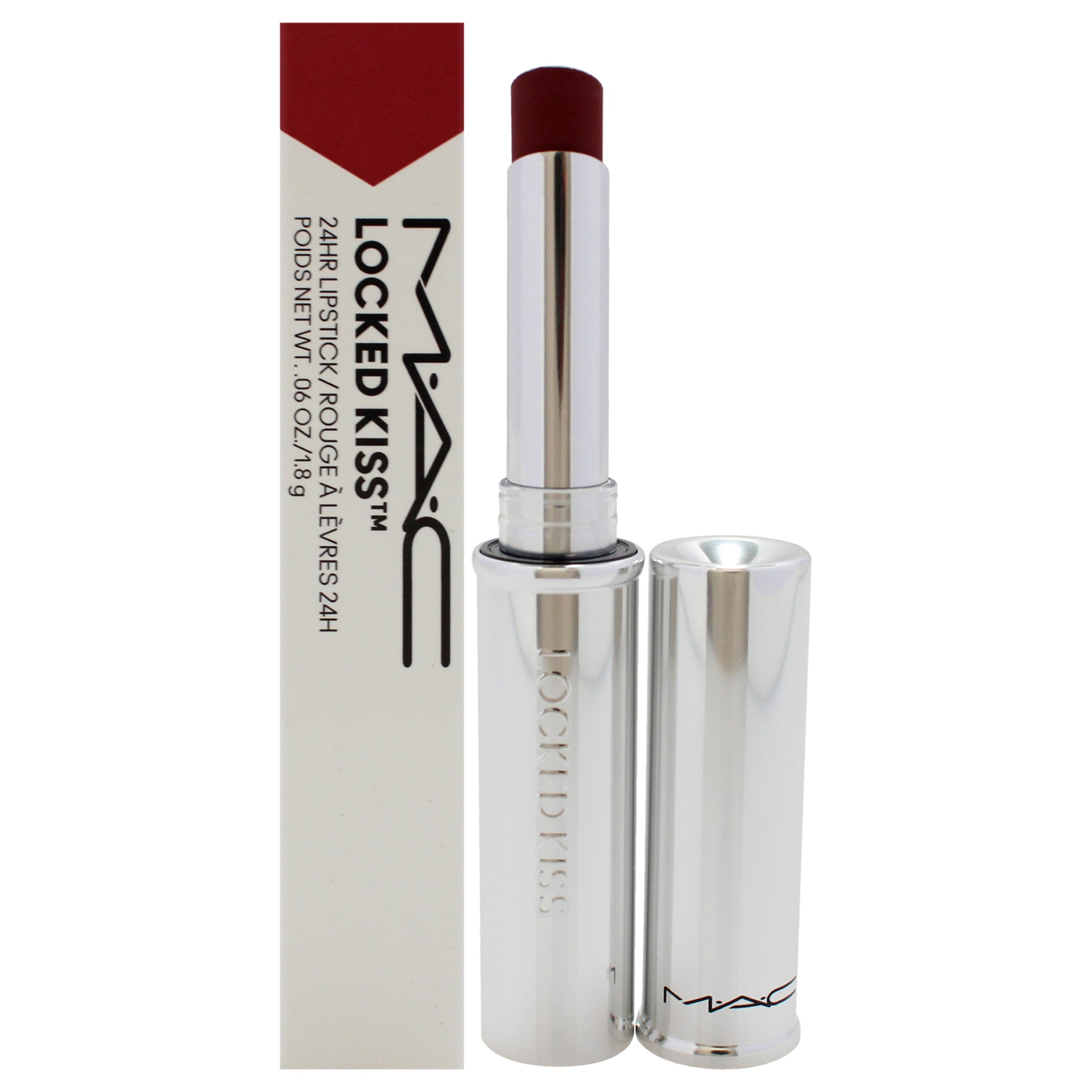 Locked Kiss 24 Hr Lipstick - 52 Vixen by MAC for Women - 0.06 oz Lipstick