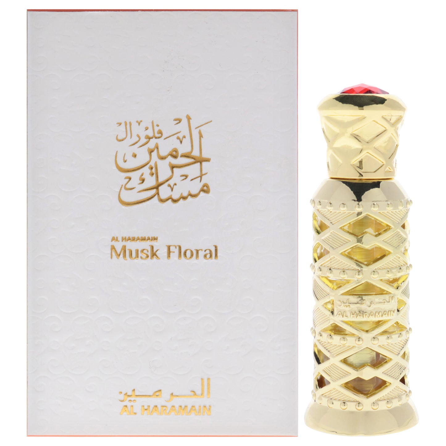 Musk Floral by Al Haramain for Women - 0.37 oz Concentrated Perfume Oil