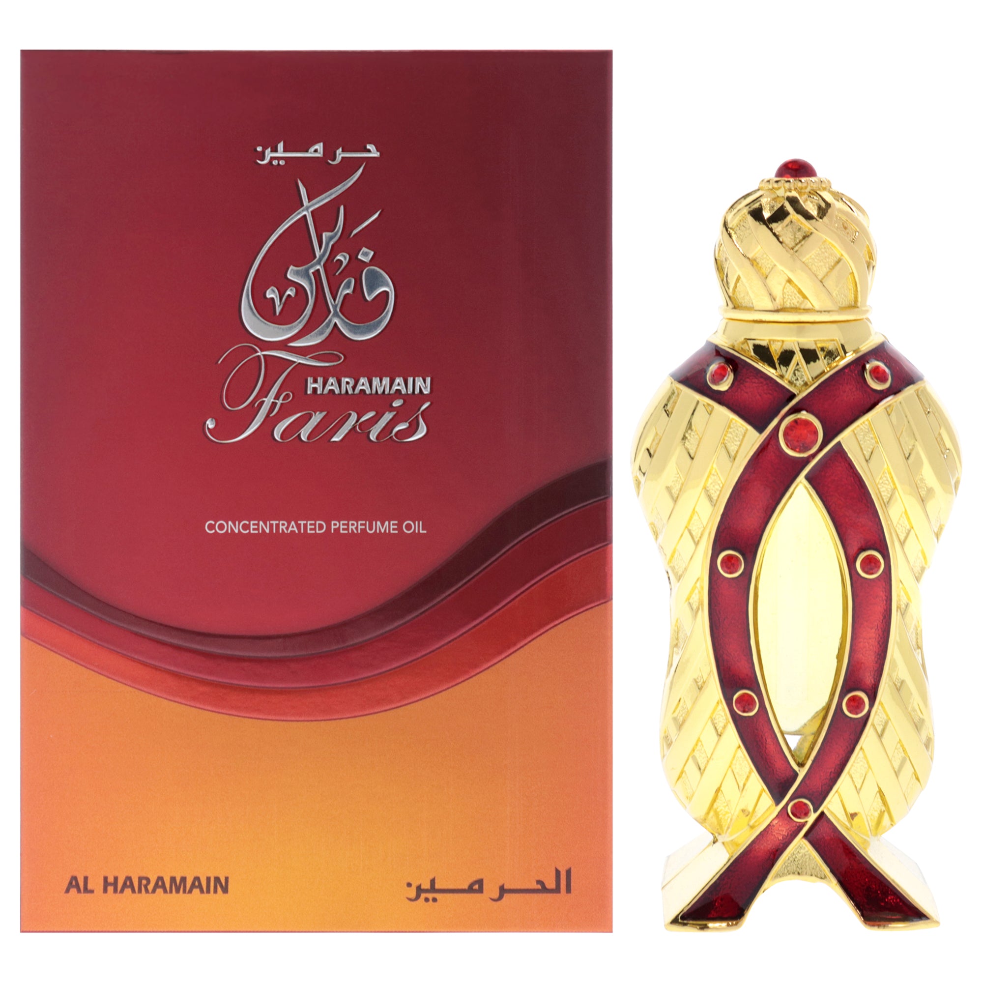 Faris by Al Haramain for Unisex - 11 ml Concentrated Perfume Oil