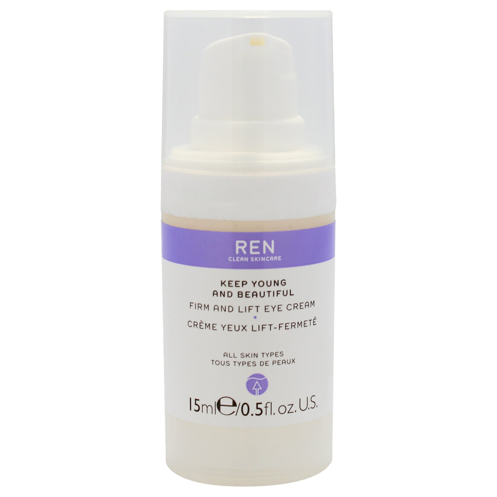 Keep Young and Beautiful Firm and Lift Eye Cream by REN for Unisex - 0.5 oz Cream (Tester)