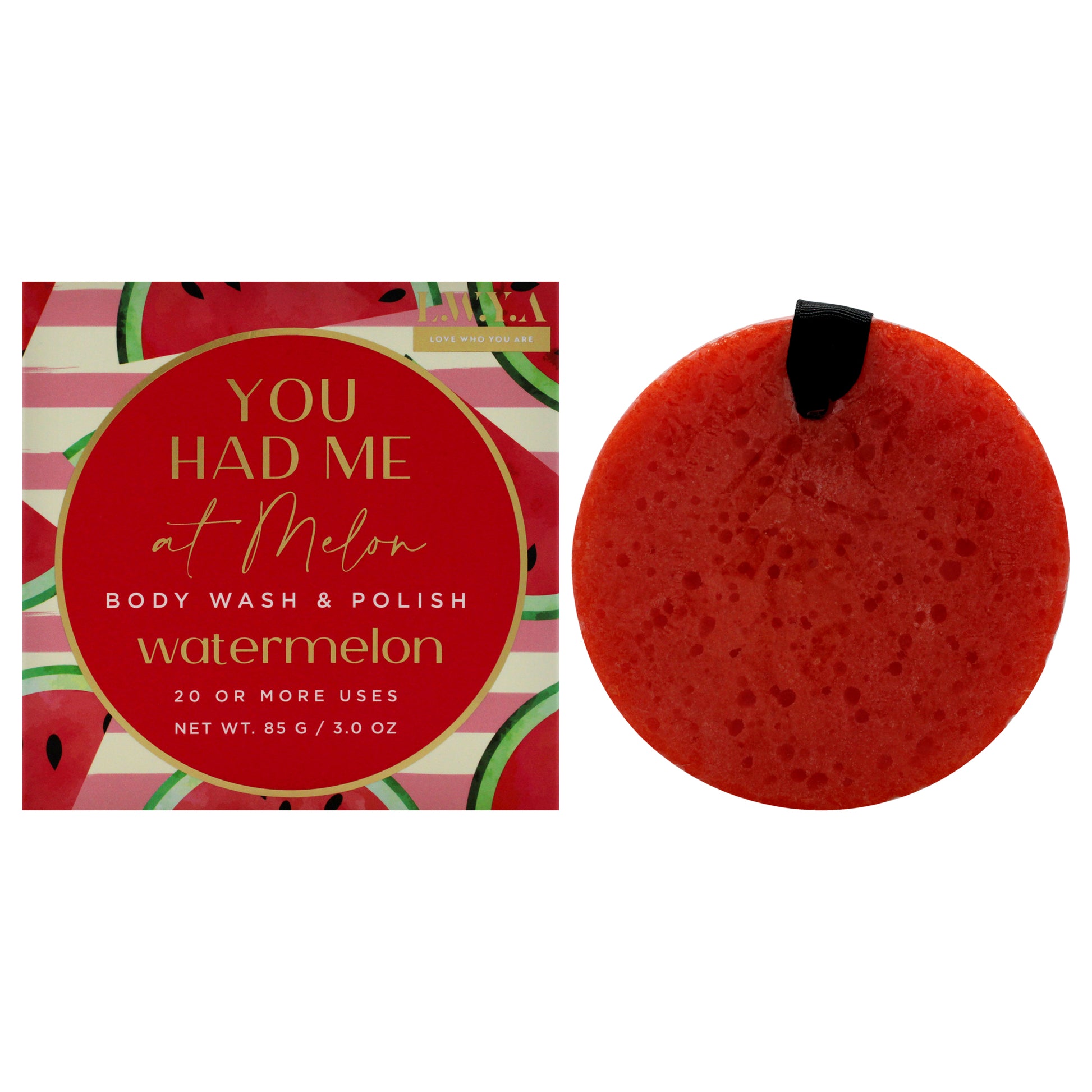 Body Wash and Polish - Watermelon by LWYA for Women - 3 oz Body Wash