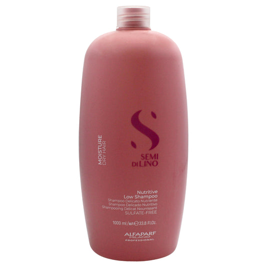 Semi Di Lino Moisture Nutritive Low Shampoo by Alfaparf Milano for Unisex - 33.8 oz Shampoo