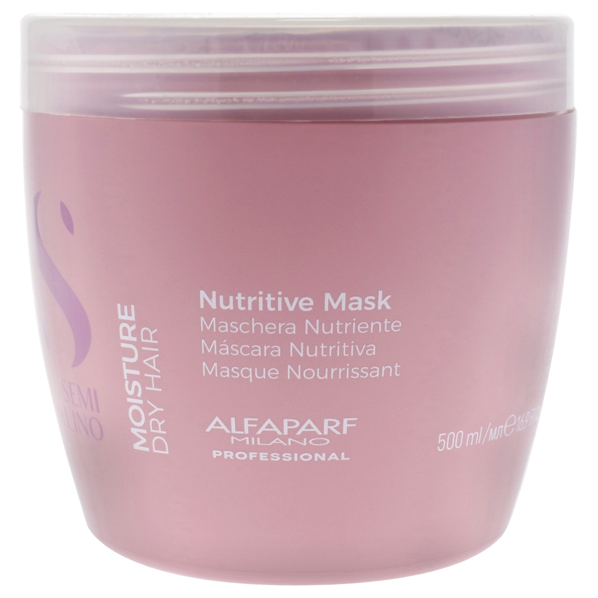 Semi Di Lino Moisture Nutritive Mask by Alfaparf Milano for Unisex - 16.9 oz Masque