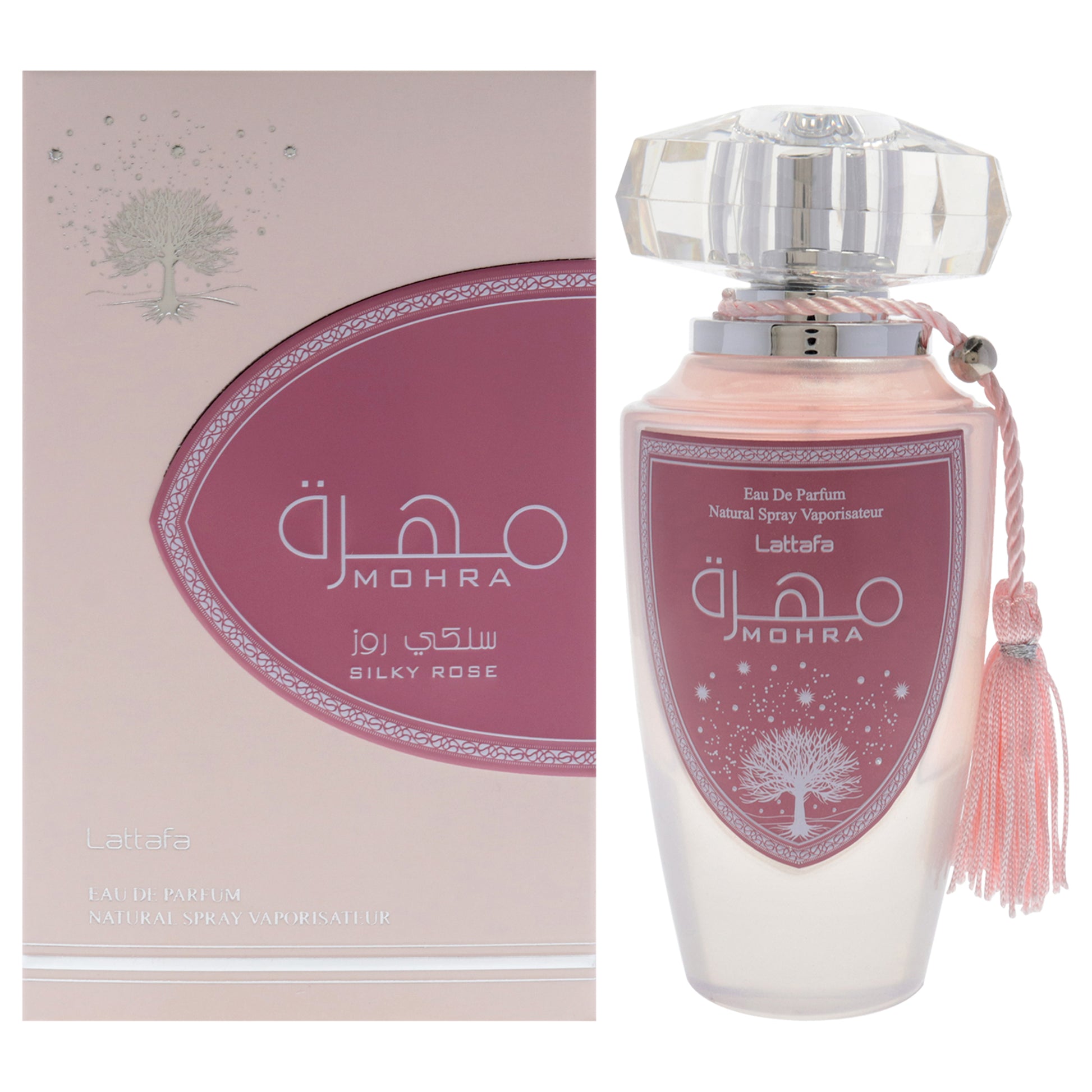 Mohra Silky Rose by Lattafa for Women - 3.4 oz EDP Spray