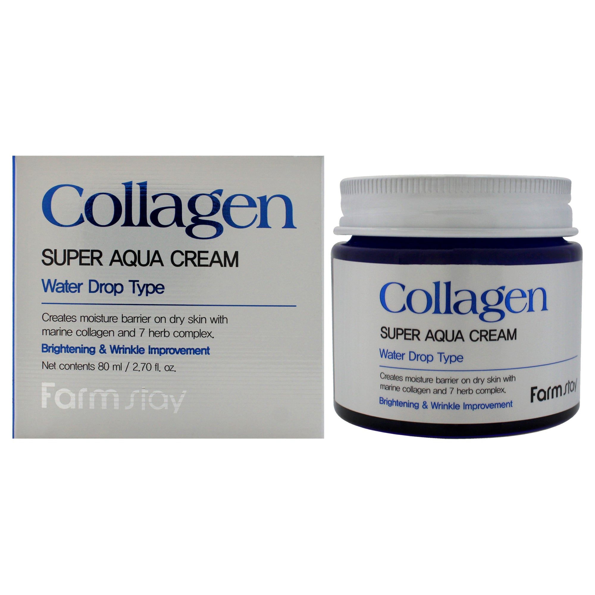 Hyaluronic Acid Super Aqua Cream by FarmStay for Women - 2.7 oz Cream