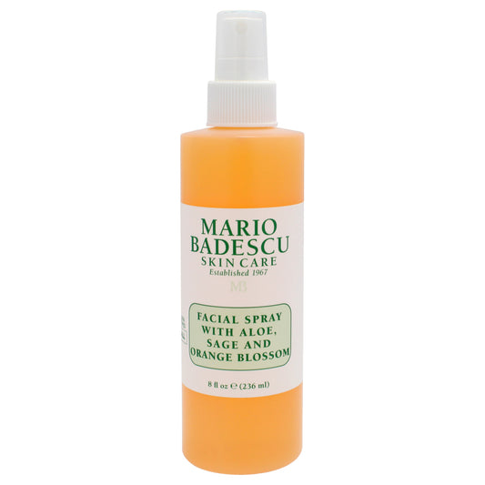 Facial Spray with Aloe Sage and Orange Blossom by Mario Badescu for Unisex - 8 oz Spray