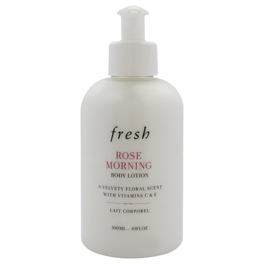 Rose Morning Body Lotion by Fresh for Women - 10 oz Body Lotion