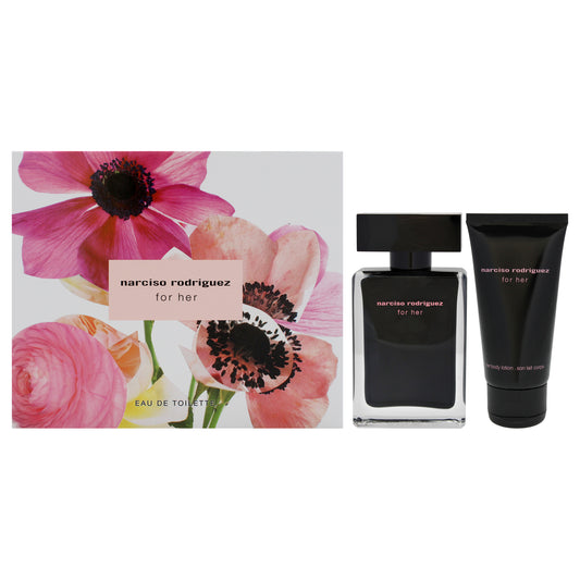 Narciso Rodriguez 2 Pc Gift Set 1.6oz EDT Spray