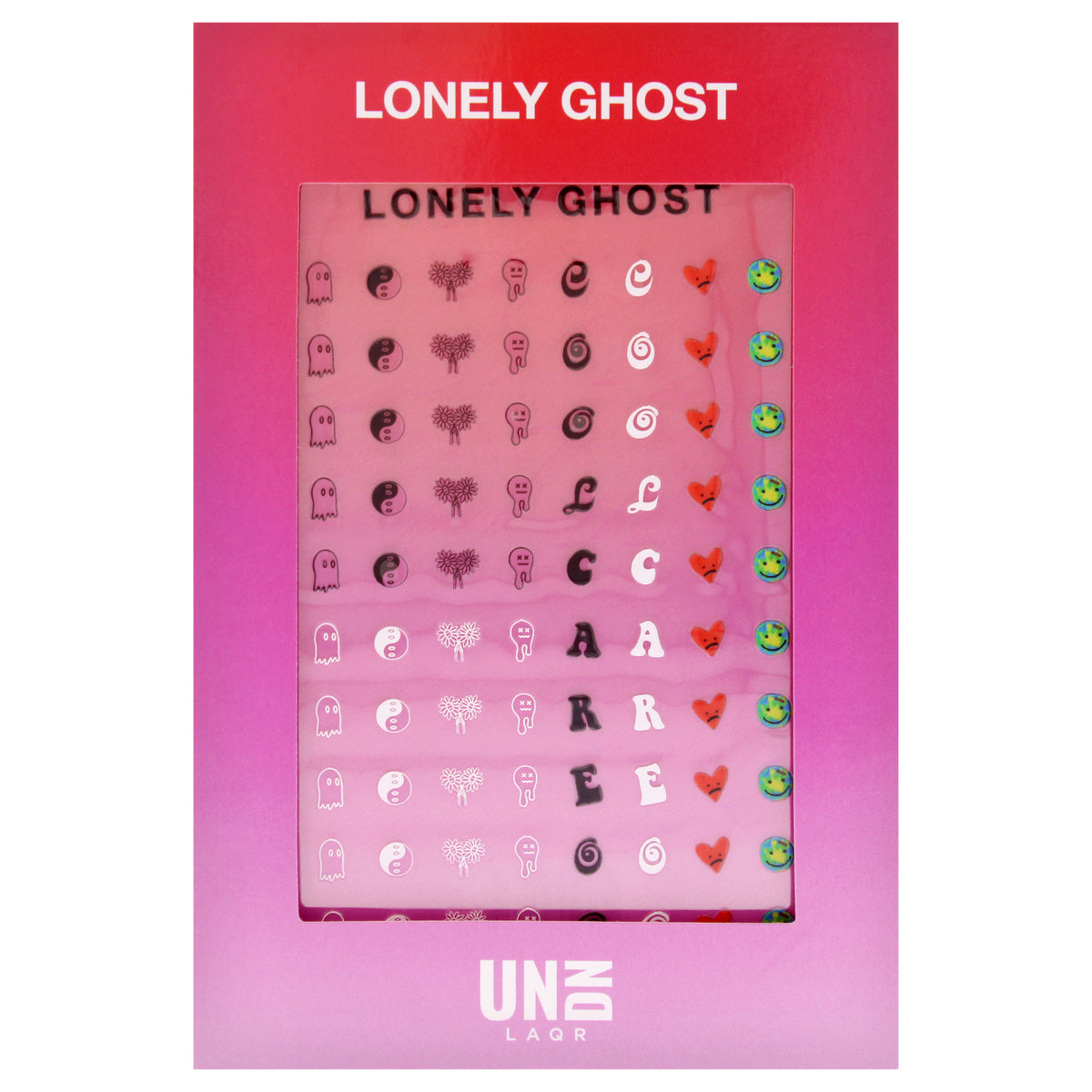 Nail Sticker - Lonely Ghost by UNDN for Women - 1 Pc Stickers