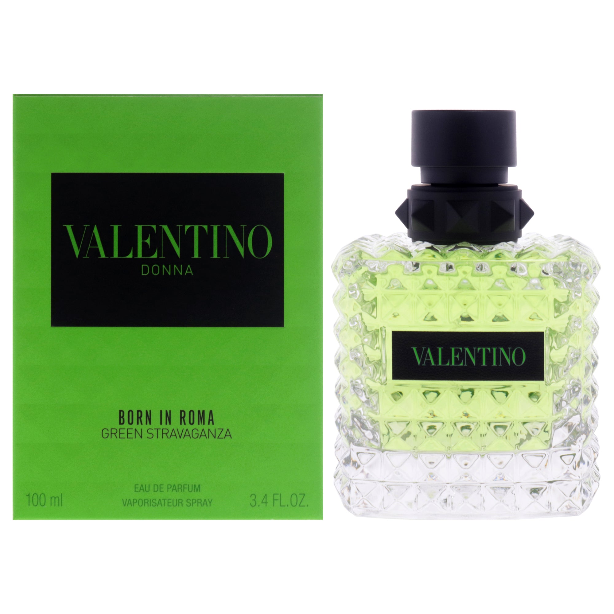 Donna Born In Roma Green Stravaganza by Valentino for Women - 3.4 oz EDP Spray