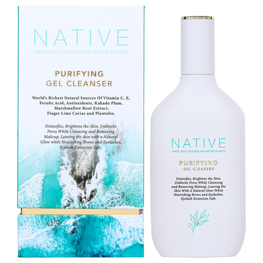 Native Purifying Gel Cleanser by Klara for Women - 4.05 oz Cleanser