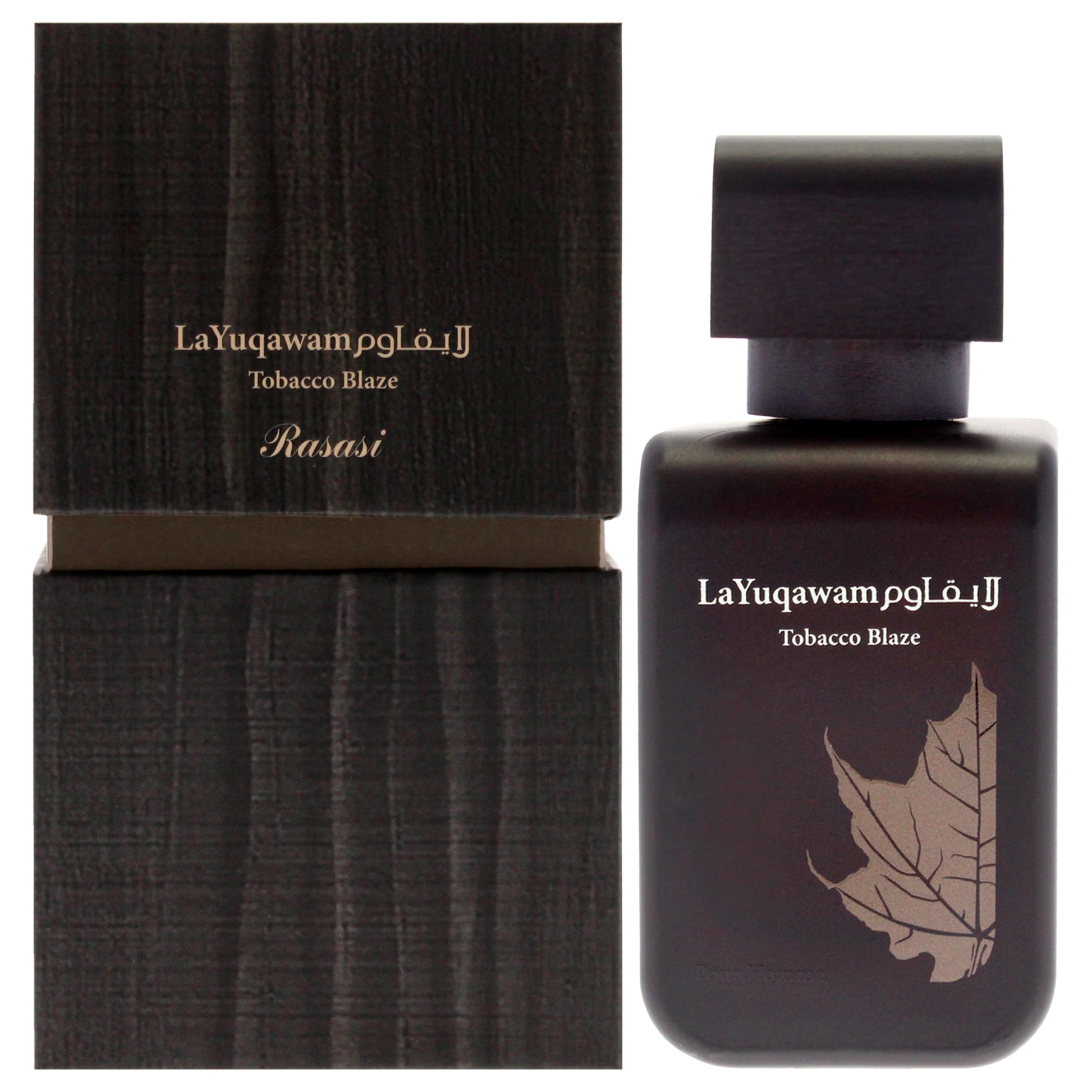 La Yuqawam - Tobacco Blaze by Rasasi for Men - 2.53 oz EDP Spray