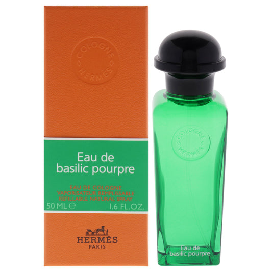 Eau de Basilic Pourpre by Hermes for Women - 1.6 oz EDC Spray (Refillable)