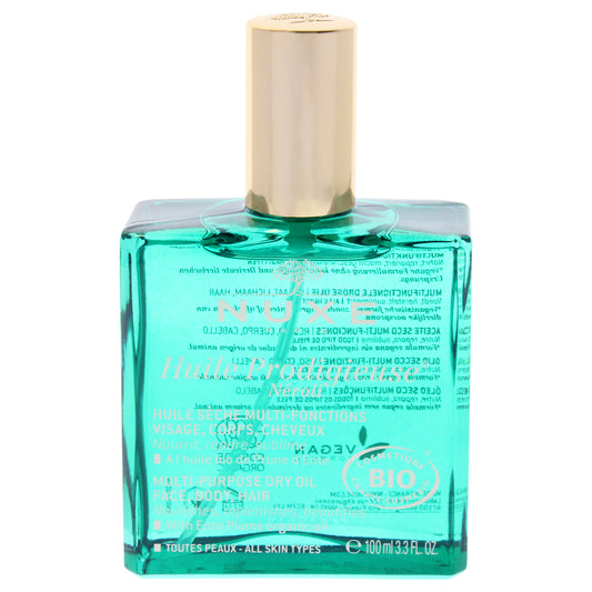Huile Prodigieuse Neroli Bio Multi-Purpose Dry Oil by Nuxe for Unisex - 3.3 oz Oil