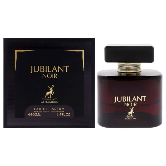 Jubilant Noir by Maison Alhambra for Women - 3.4 oz EDP Spray