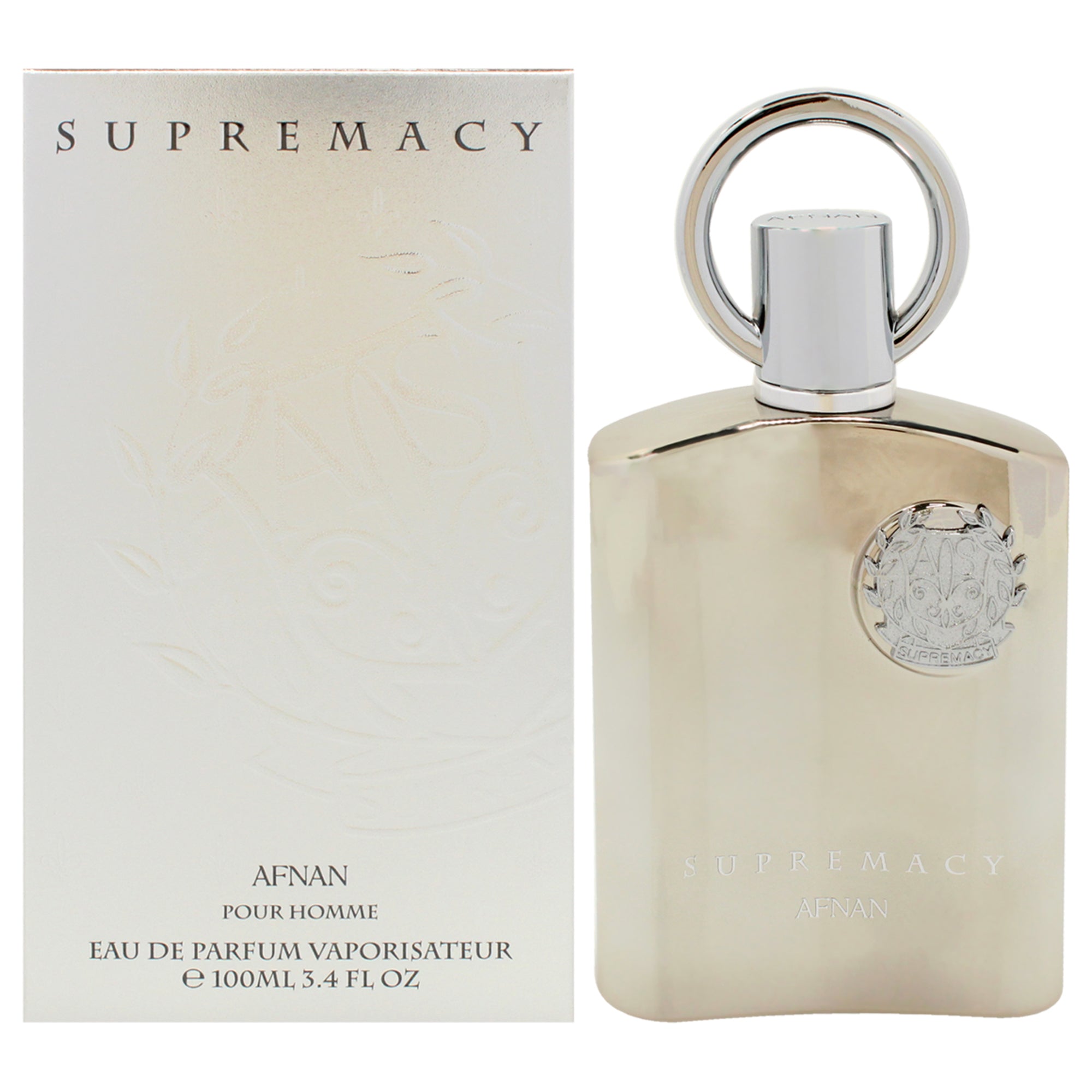 Supremacy Collection - Silver by Afnan for Men - 3.4 oz EDP Spray