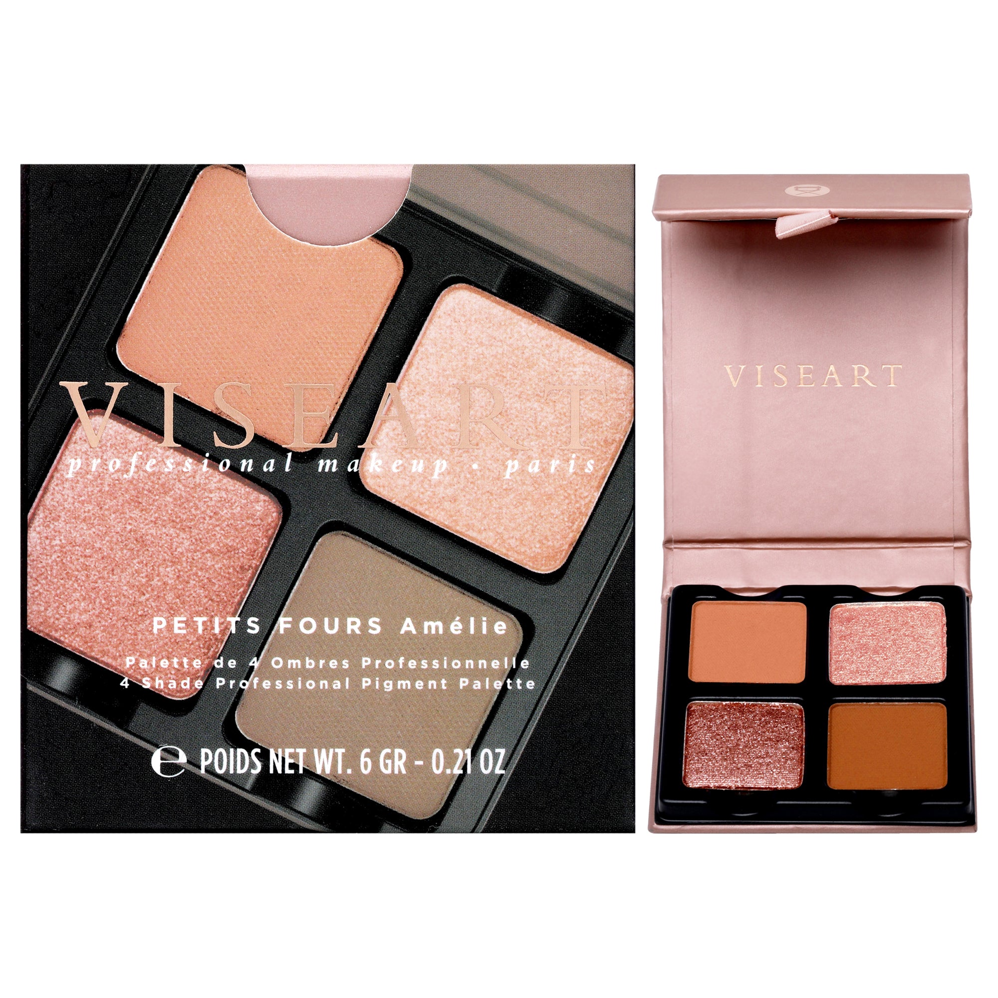Petits Fours Eyeshadow Palette - Amelie by Viseart Paris for Women - 0.21 oz Eye Shadow