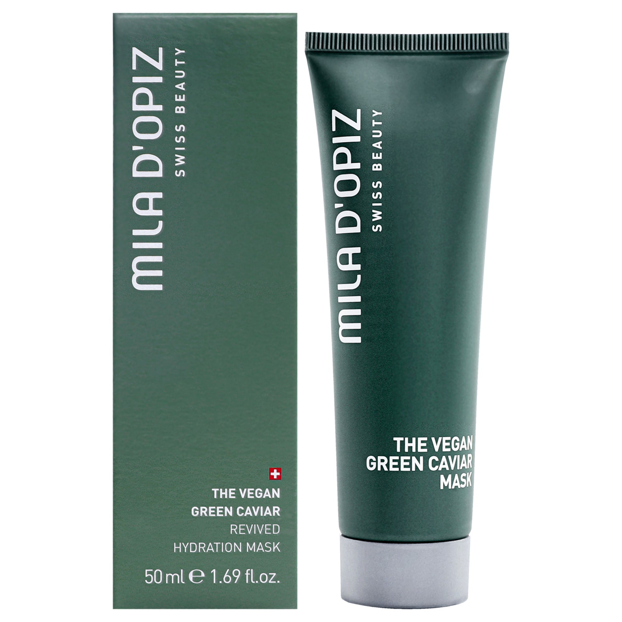 The Vegan Green Caviar Revived Hydration Mask by Mila D Opiz for Women - 1.69 oz Mask