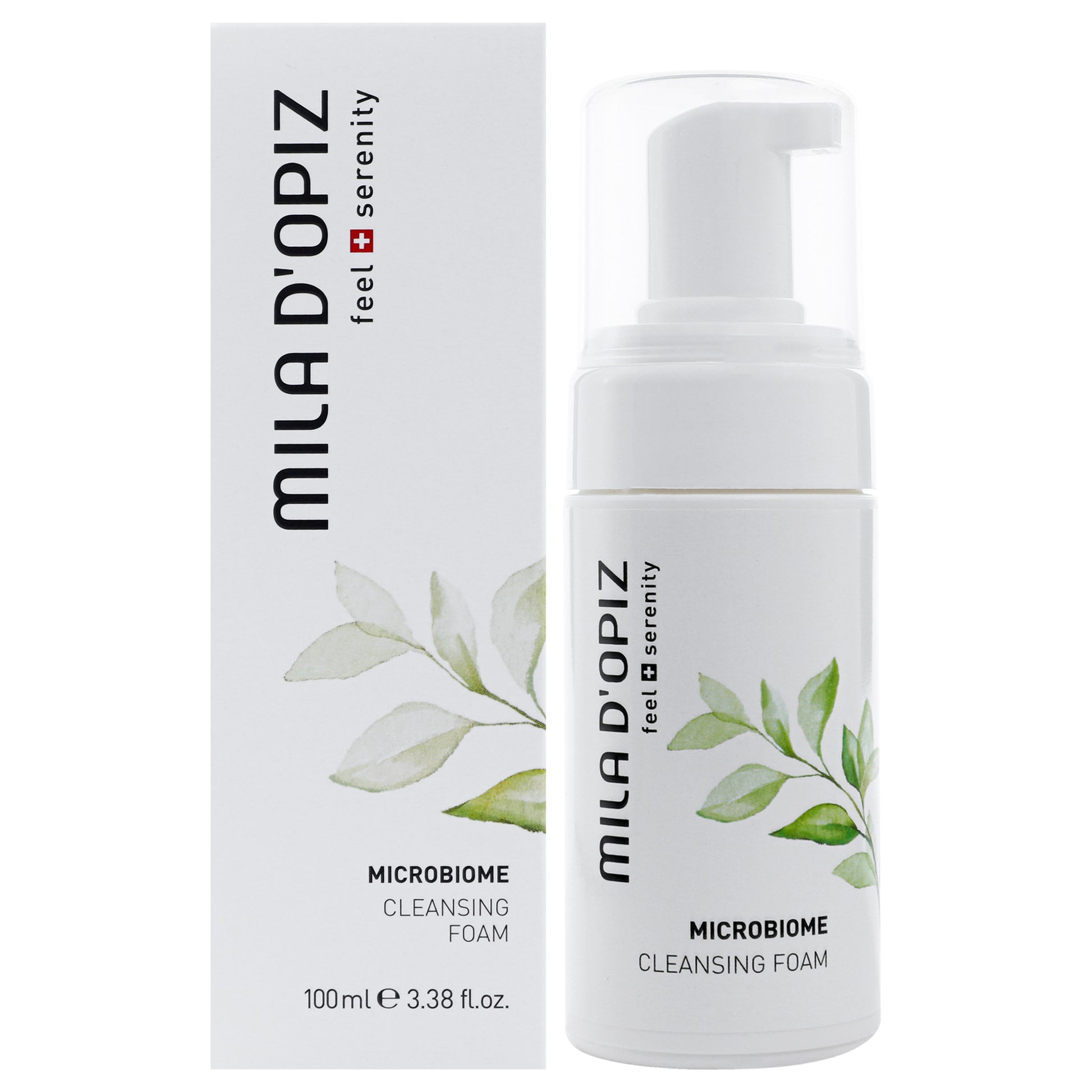 Microbiome Cleansing Foam by Mila D Opiz for Women - 3.38 oz Foam