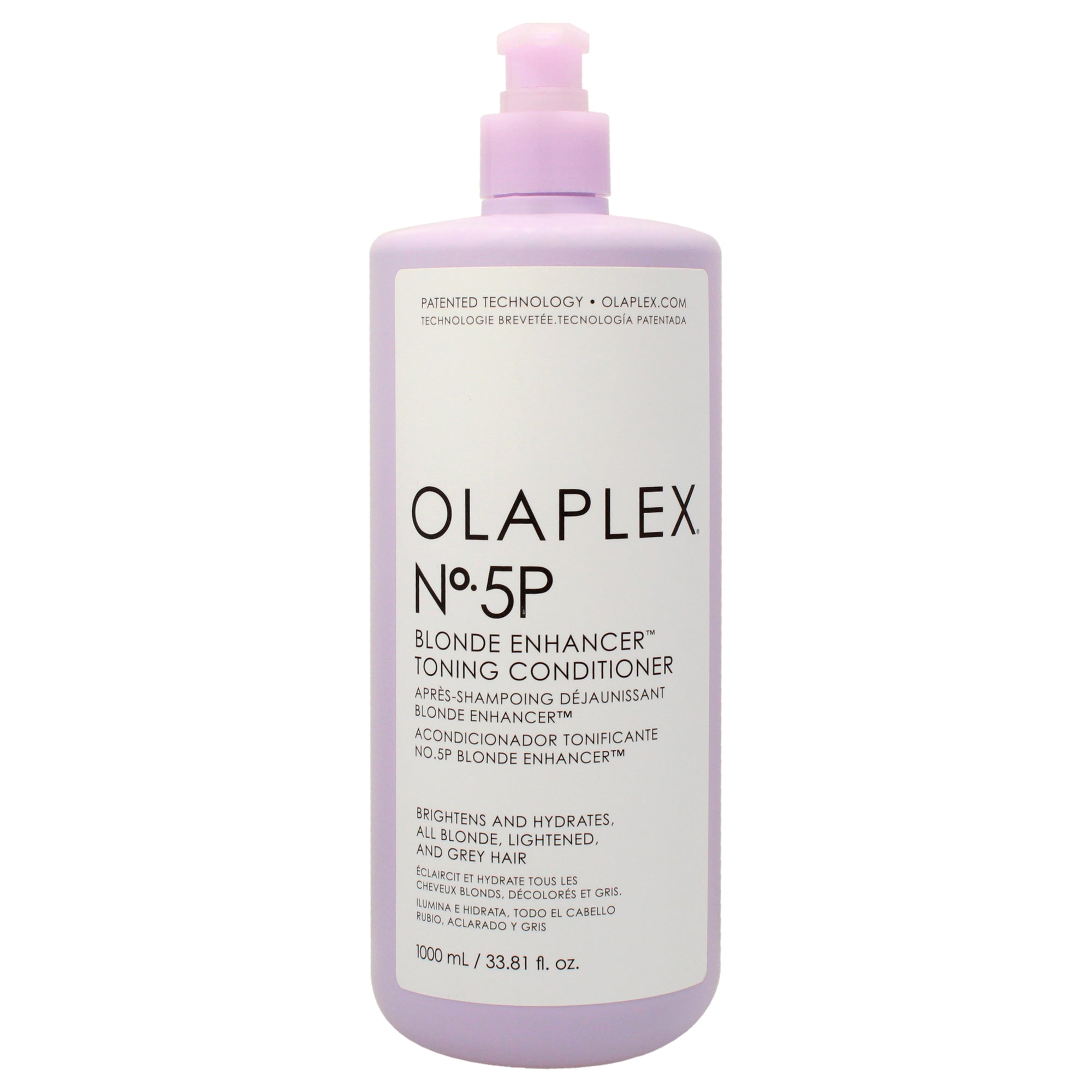 No 5P Blonde Enhacer Toning Conditioner by Olaplex for Unisex - 33.81 oz Conditioner