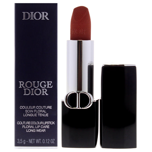 Rouge Dior Couture Velvet Lipstick - 100 Nude Look by Christian Dior for Women - 0.12 oz Lipstick (Refillable)