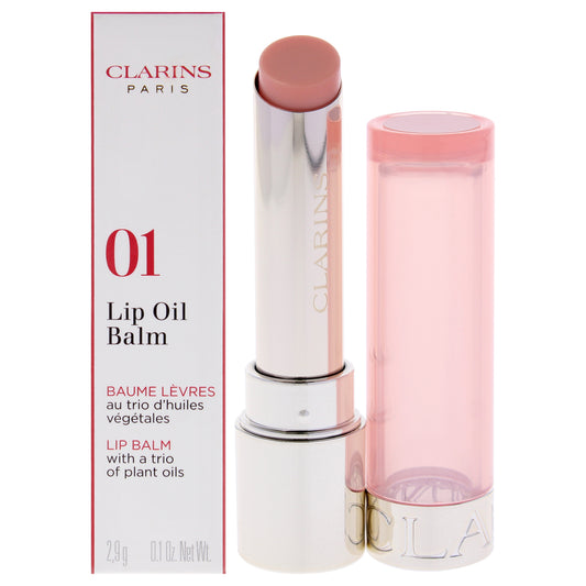 Lip Oil Balm - 01 Pale Pink 0.1 oz Lip Balm