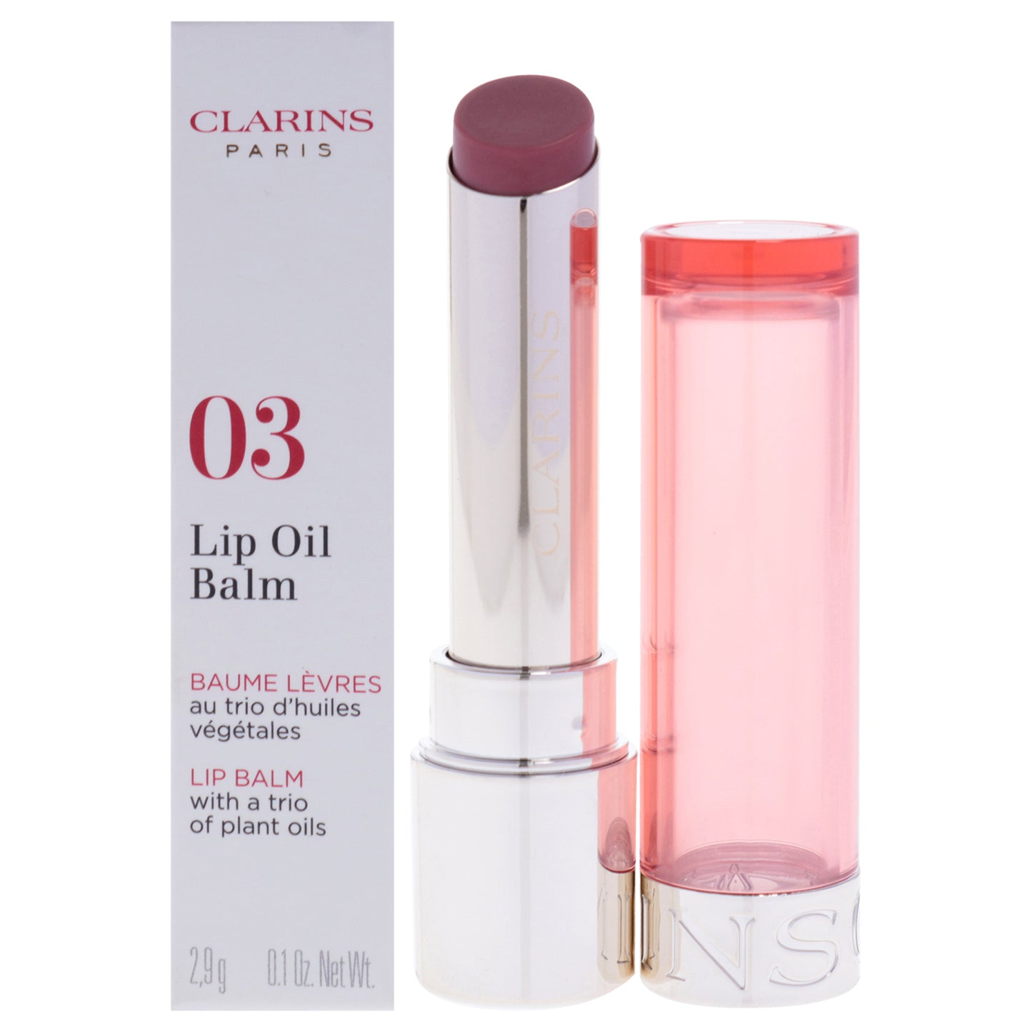 Lip Oil Balm - 03 Lychee 0.1 oz Lip Balm