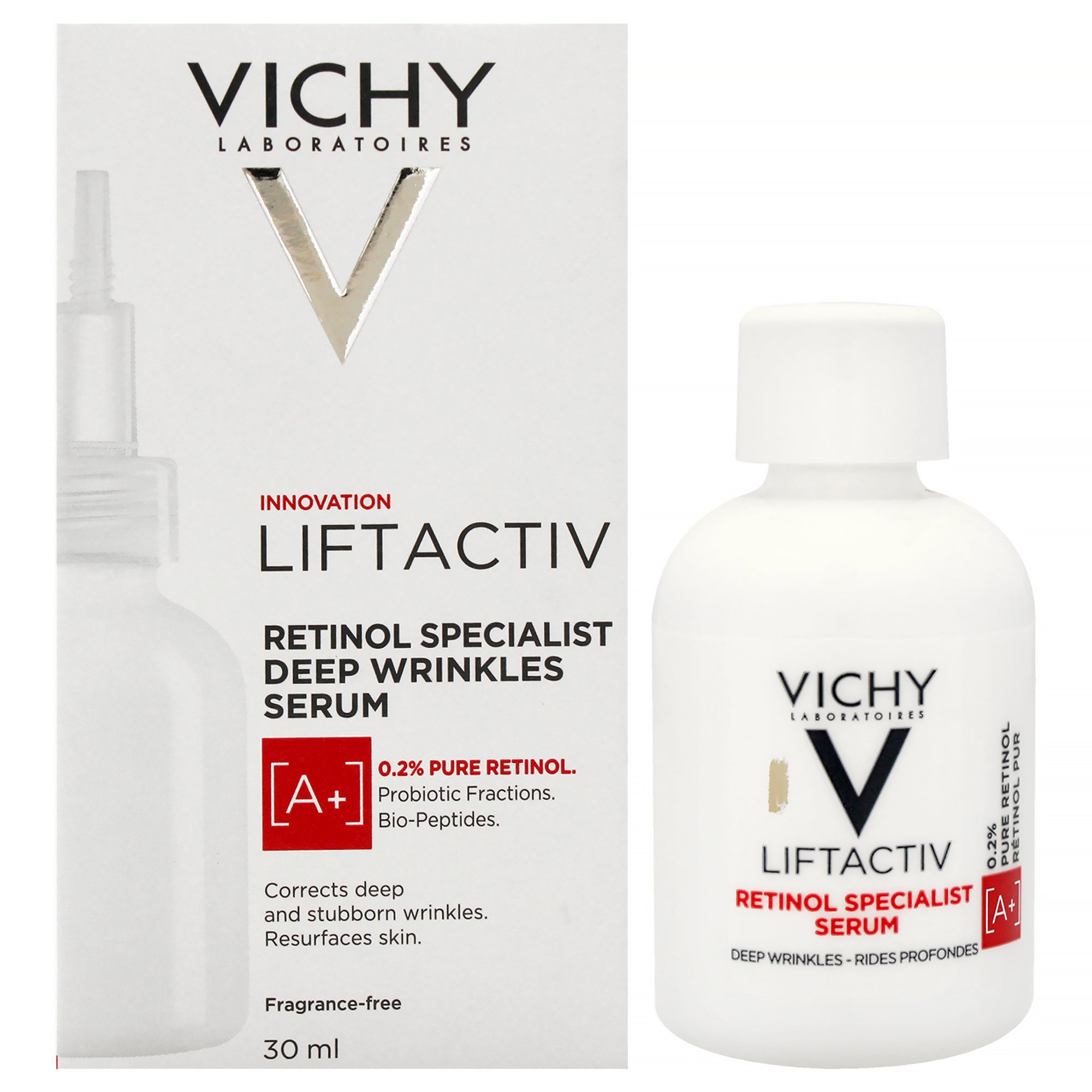 Liftactiv Retinol Specialist Deep Wrinkles Serum by Vichy Laboratories for Unisex - 1 oz Serum