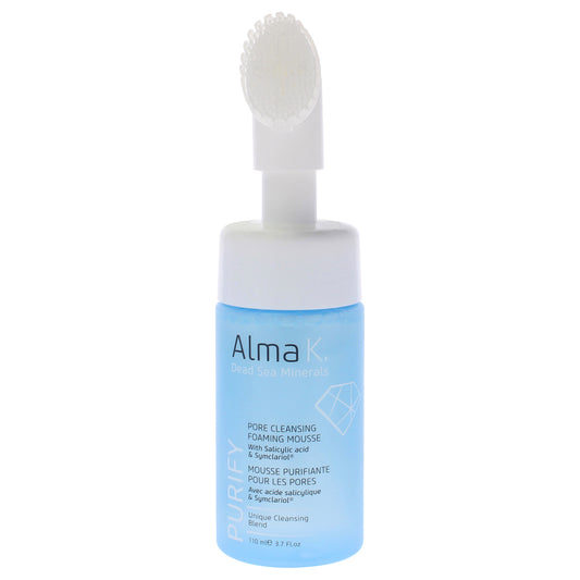 Pore Cleansing Foaming Mousse by Alma K for Women - 3.7 oz Cleanser