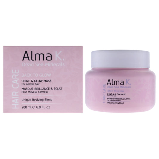 Shine and Glow Mask by Alma K for Women - 6.8 oz Masque