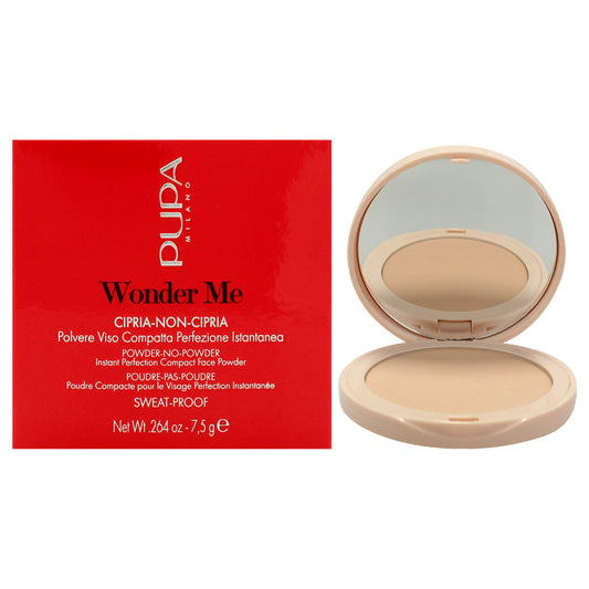 Wonder Me Powder No Powder - 020 Nude by Pupa Milano for Women - 0.264 oz Powder