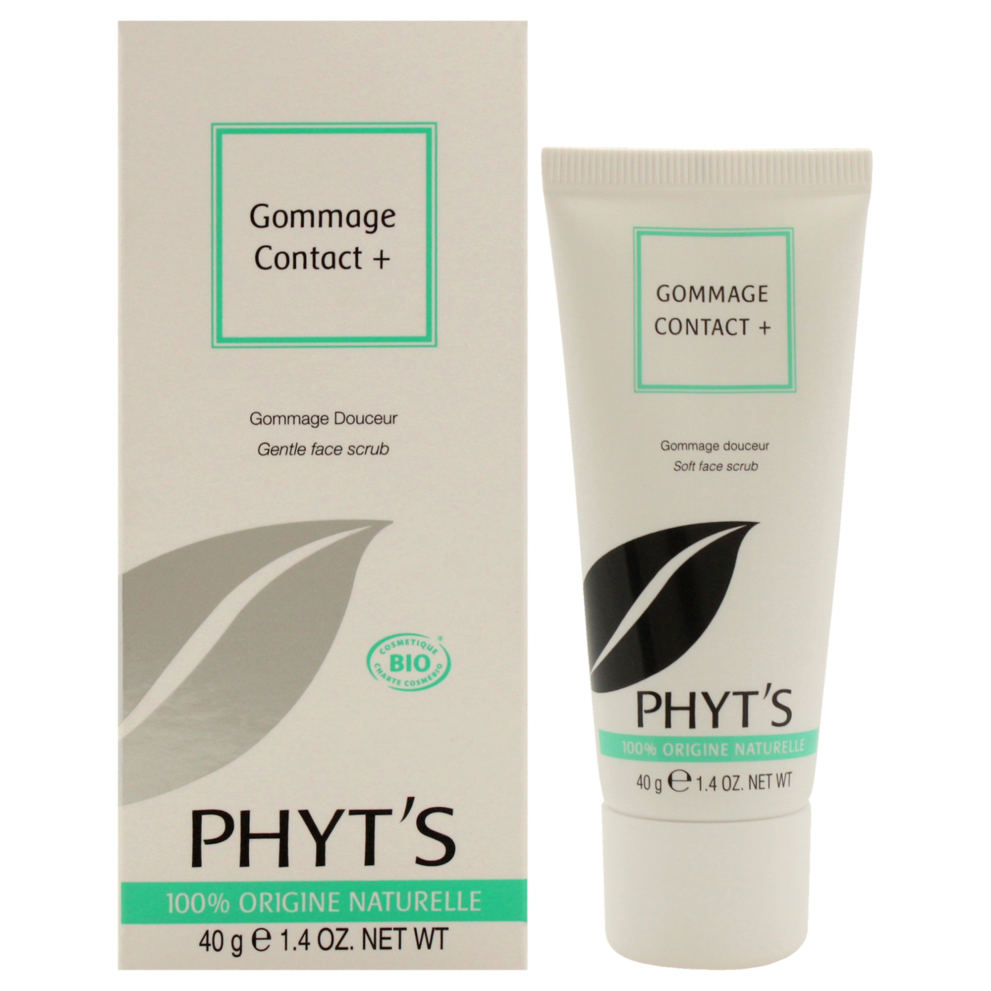 Gommage Contact Plus Gentle Face Scrub by Phyts for Women - 1.4 oz Exfoliator
