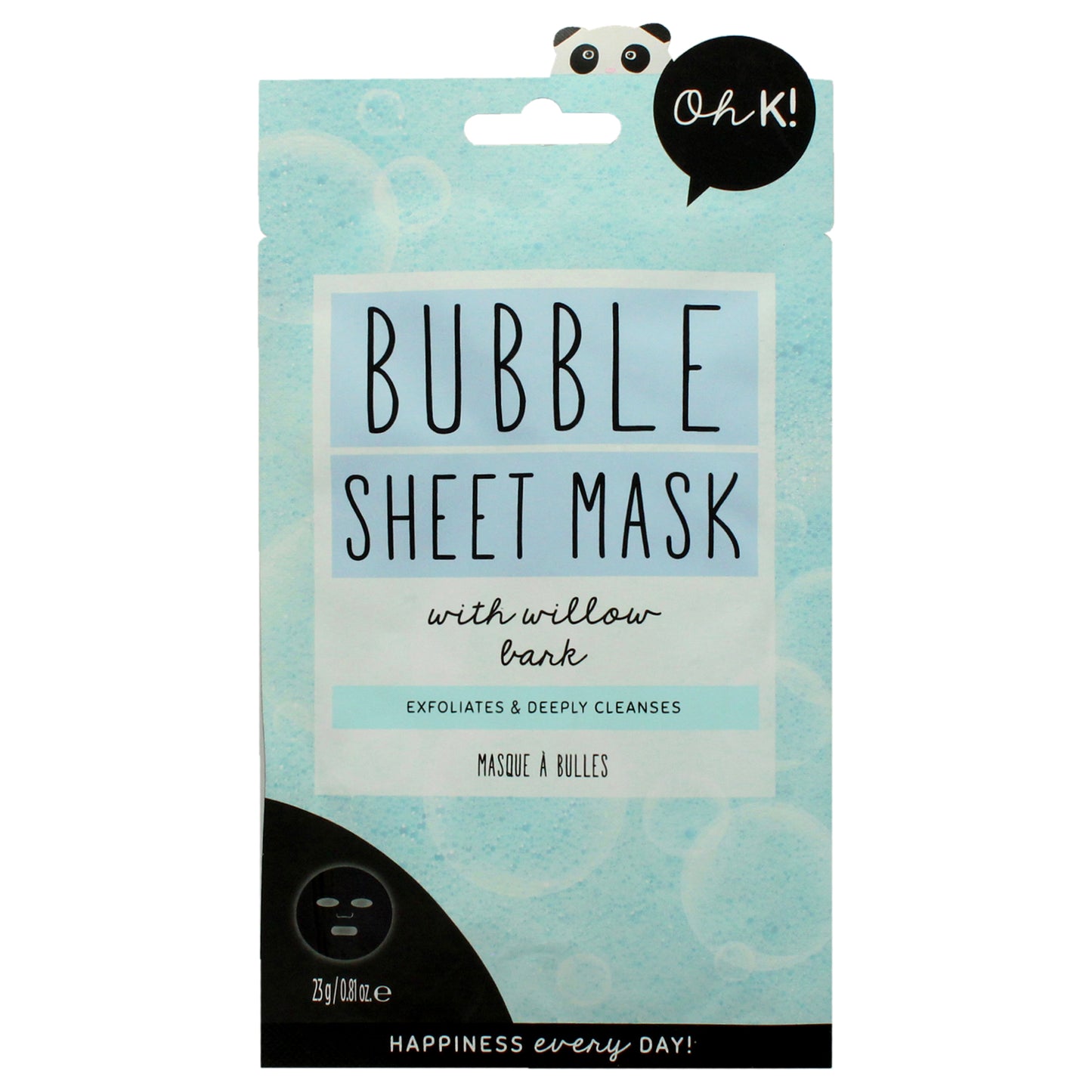 Bubble Sheet Mask - Willow Bark 1 Pc Mask