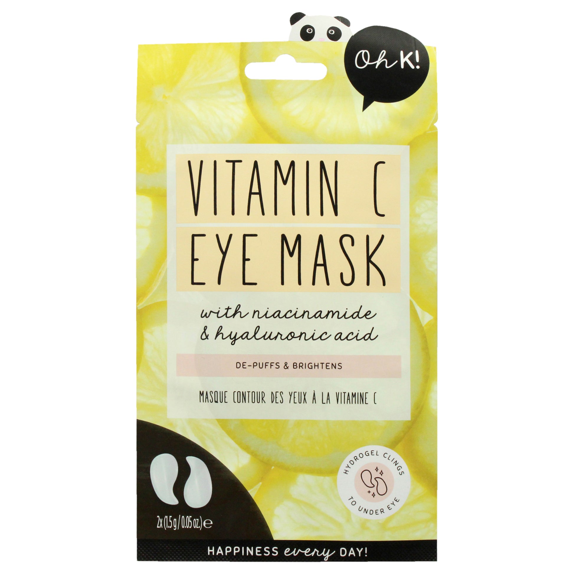 Eye Mask - Vitamin C by Oh K! for Unisex - 1 Pair Mask