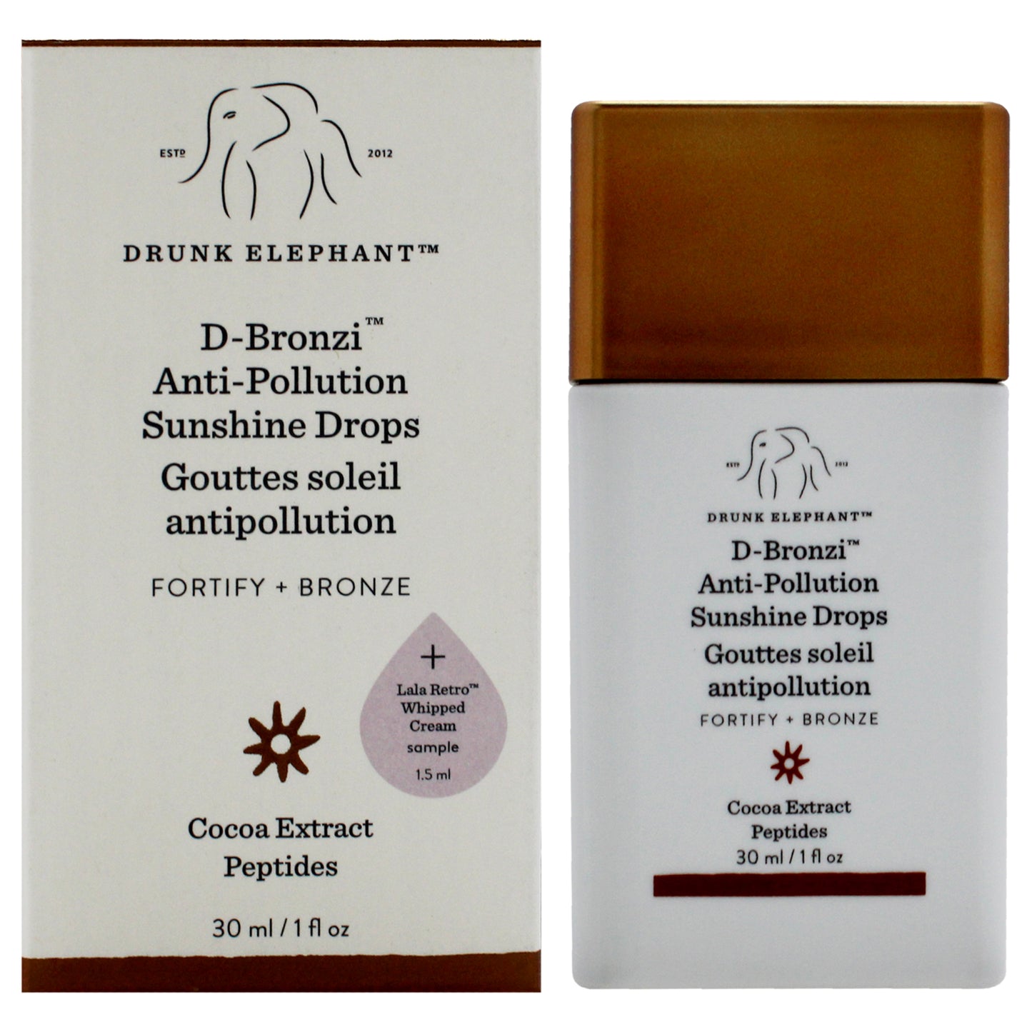 D-Bronzi Anti Pollution Sunshine Drops 1 oz Drops